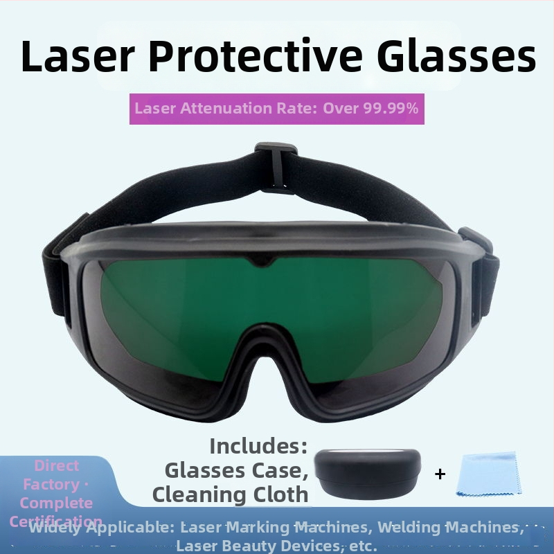 Lazerinio suvirinimo akiniai su arkos apsauga, radiacijos apsauga ir smūgių atsparumas