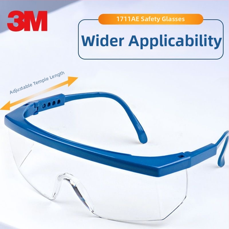 Ochranné okuliare na zváranie, model 1711, PC materiál, nastaviteľný rám, hrubé šošovky, vysoká priepustnosť svetla