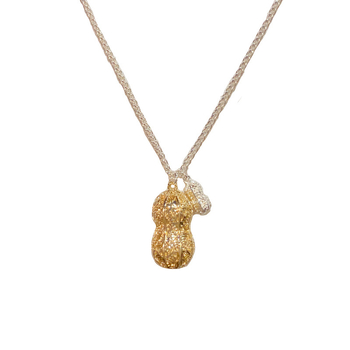 Colier pentru femei cu pandantiv din cupru, placare cu aur reală, pandantiv în formă de floare, greutate 10 g, lanț regulat, stil lux discret