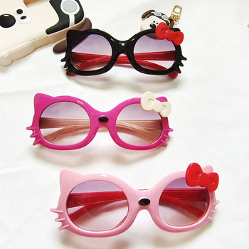 Blue Ocean dječje sunčane naočale u obliku mačjih očiju, UV400 zaštita, kompletan okvir od smole, leće od polikarbonata, bez polarizacije