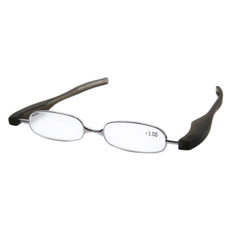 Очила за четене - Унисекс, 360° въртене, ултра леки, сгъваеми, двойно предназначение за далечно и близко