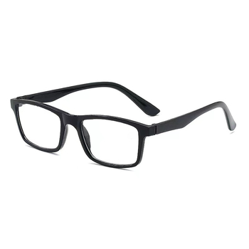 Ochelari de citit unisex, ramă completă, stil retro (lentile PC, lentile asferice, modelul 9801)