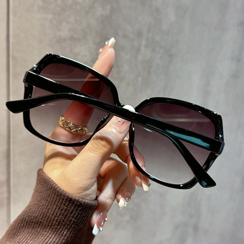 Женски очила за четене, полигонален дизайн, пълен рамков стил, пластмасова рамка, лещи от акрил, пресбиопични очила, пролет 2024