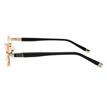 Очила за четене (Модел 1002; Безрамков дизайн; PC лещи; Анти синя светлина; Анти UV защита)