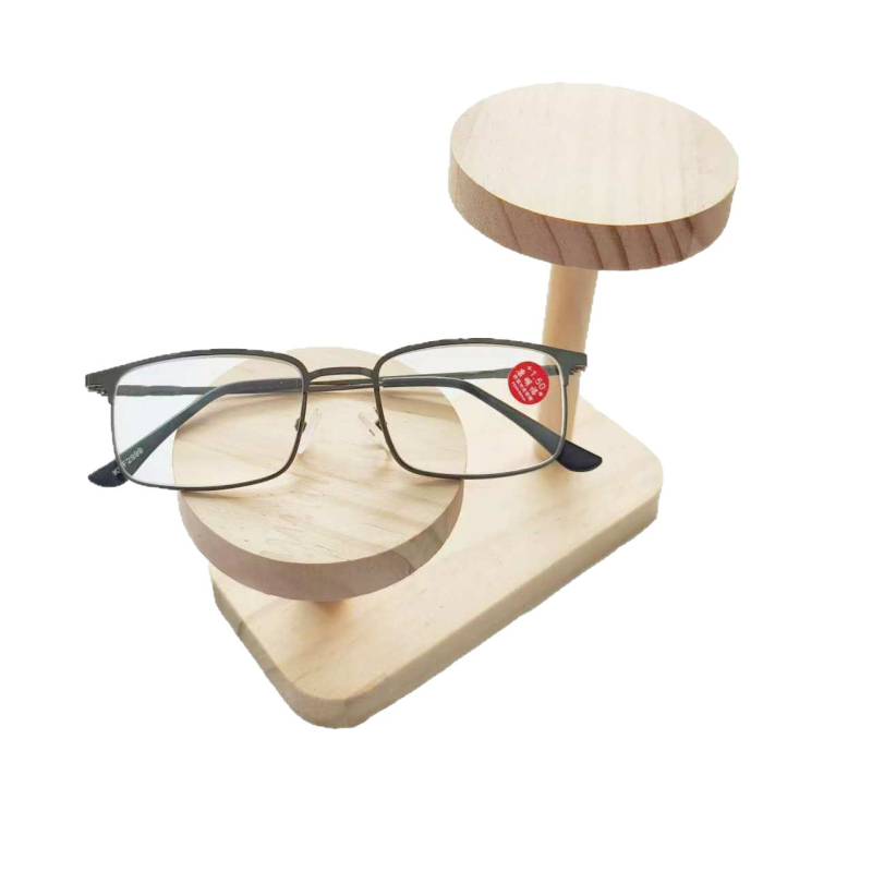 Пресбиопични очила с пълна метална рамка, ултралеки лещи от смола и защита от синя светлина