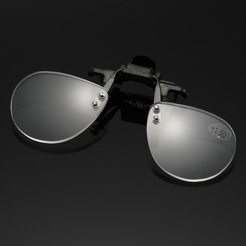 Ochelari clip pentru citit - Lentile acrilice, asferice, design clip, ramă PC, formă specială