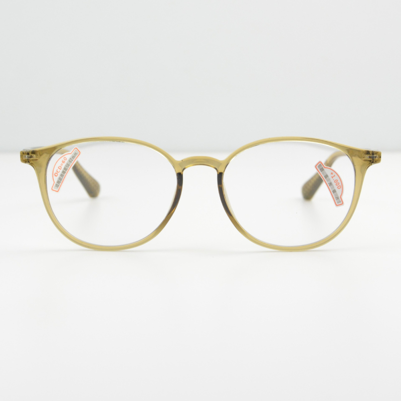 Olvasó szemüveg TR90 teljes keret, ovális forma, PC lencsék, kékfény elleni védelem, 2024 ősz