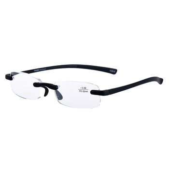 Olvasószemüveg - TR90 keret nélküli, uniszex, modell TR428, 46-17-140