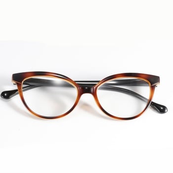 Ochelari de citit cu imprimeu leopard cat-eye, lentile acrilice anti-lumină albastră, ramă din plastic, Yonglan