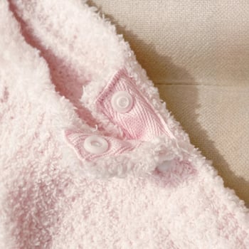 Detský overal s roztomilým zajačikom, hrubé teplé pletené, dlhé rukávy, 95% polyester, vhodný pre novorodencov do 12 mesiacov