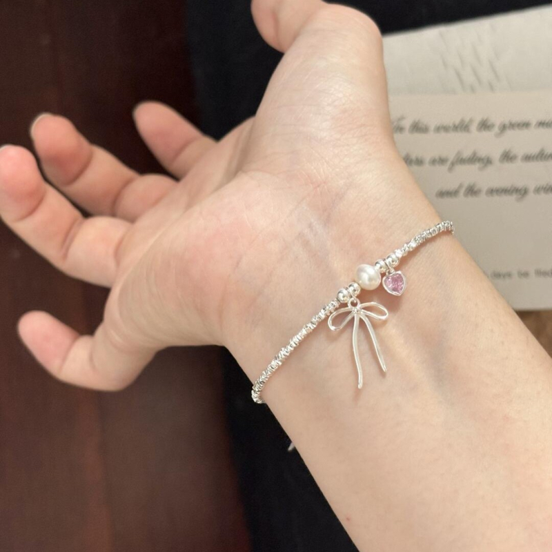 Brățară din aliaj de zinc, electroplacată – JUN, unisex, formă geometrică, stil proaspăt și dulce