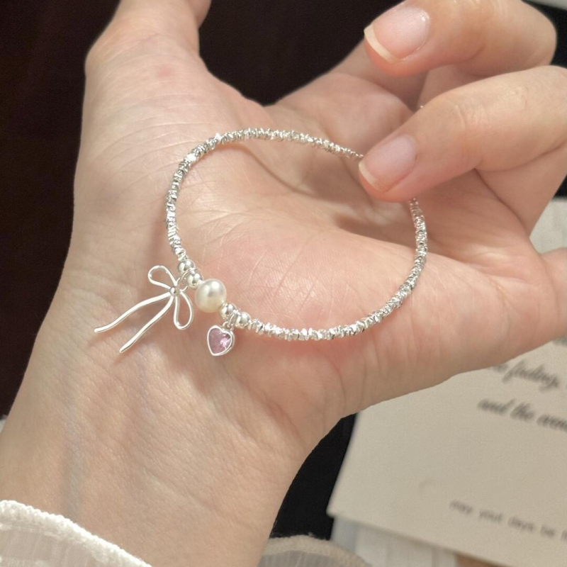 Brățară din aliaj de zinc, electroplacată – JUN, unisex, formă geometrică, stil proaspăt și dulce