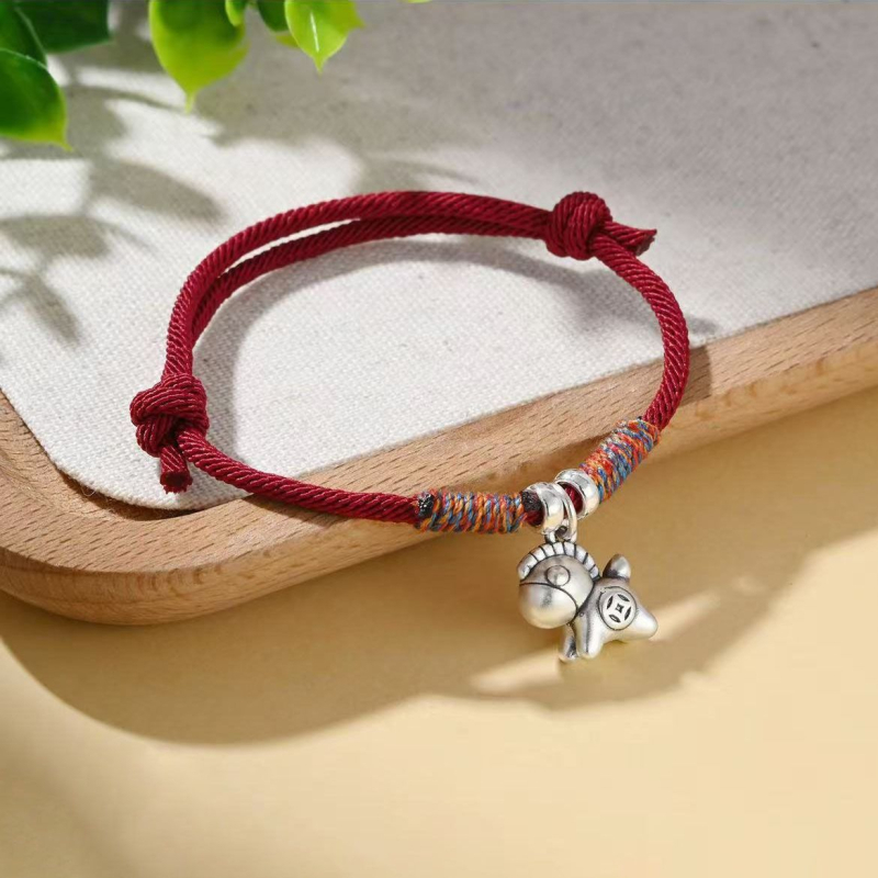 Brățară pentru femei din aliaj de cupru, placare electroplatină, motif zodiac/animale, stil vintage, cadou, lansare toamnă 2025