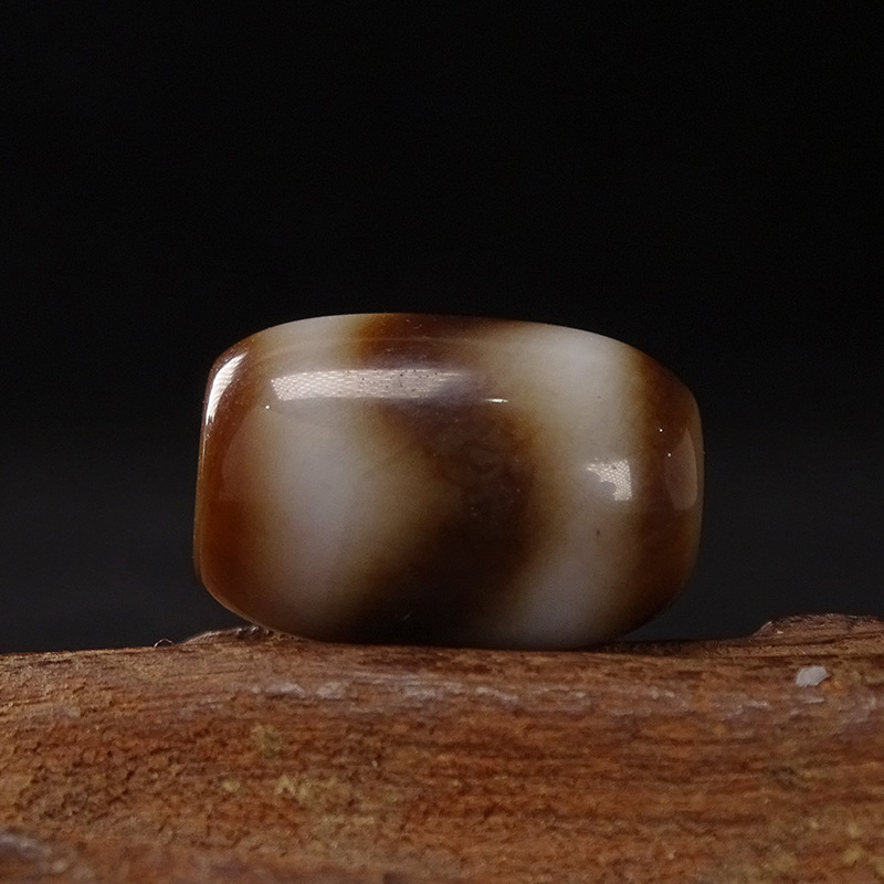 Szabad gyöngyök — Dzi achát, kiegészítők nélkül, nagykereskedelmi csomagolás, Holy Jewelry