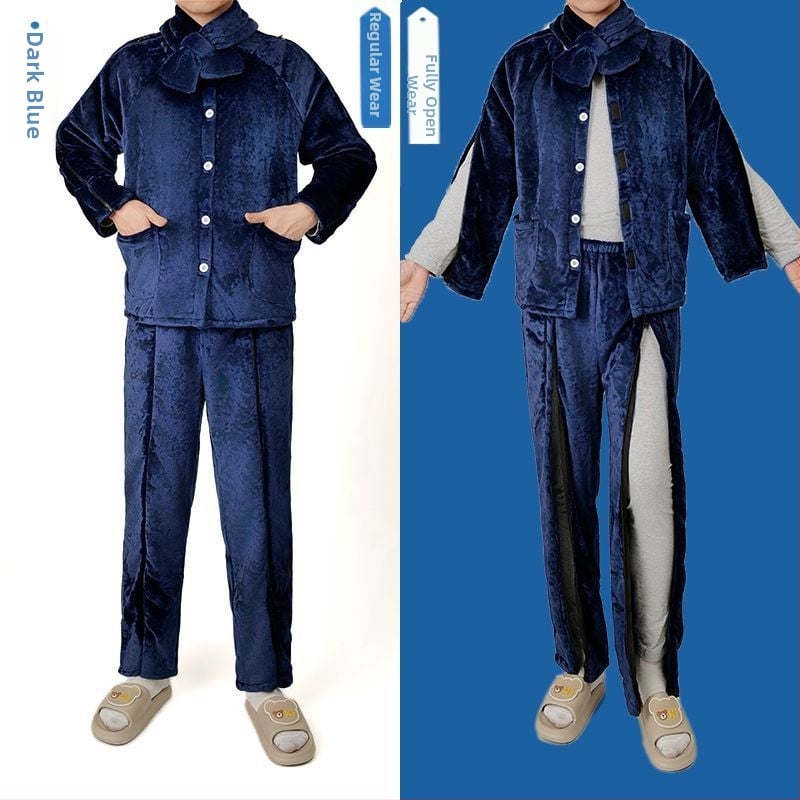 Set de îngrijire de iarnă cu căptușeală din fleece și fermoar, unisex, guler din blană, anti-murdărire