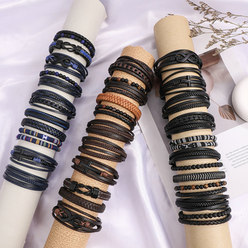 Narukvica za ruku od kordnog materijala | ručno pletena | unisex, sladak stil | oblici: romb, kapljica, geometrijski | za parove | jesen 2024