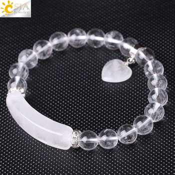 Brățară cu piatră naturală și accesorii din cupru, placare electroplatină (Model: F277; Material: Piatră naturală + accesorii din cupru; Stil: femei, personalitate)