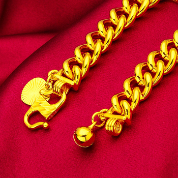 Brățară geometrică din alamă pentru bărbați, placare electrolitică, design original