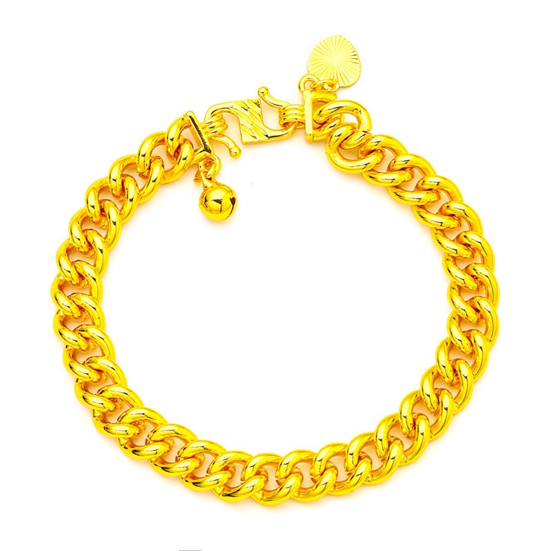 Brățară geometrică din alamă pentru bărbați, placare electrolitică, design original