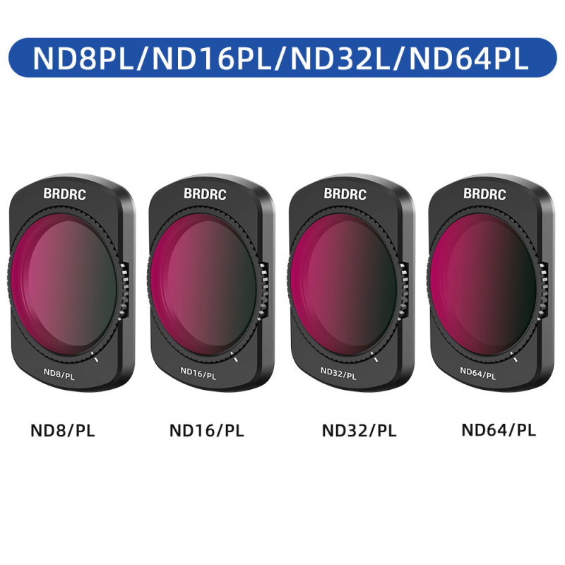 BRDRC Set filtra za DJI Osmo Pocket 3 — ND filter, UV filter i CPL polarizacijski filter