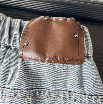 Koreai stílusú gyerek farmernadrág, pamut anyag, 3–8 évesek, 2025 tavasz