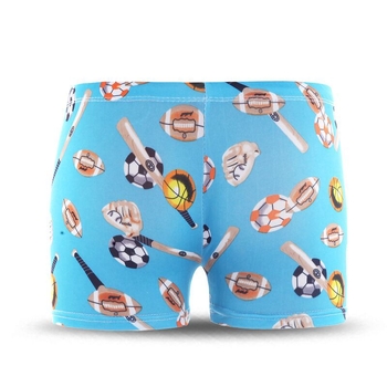 Детски плувки с принт, унисекс, полиестер със спандекс, стил бриф