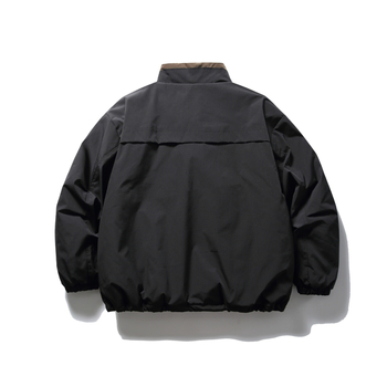 Wuhang Japán-stílusú laza vastag dzseki álló gallérral, cipzárral, 100% poliészter főanyag, téli 2023, férfi MY1196