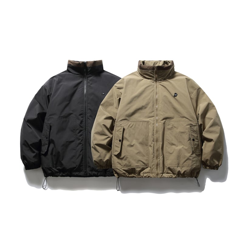 Wuhang Japán-stílusú laza vastag dzseki álló gallérral, cipzárral, 100% poliészter főanyag, téli 2023, férfi MY1196