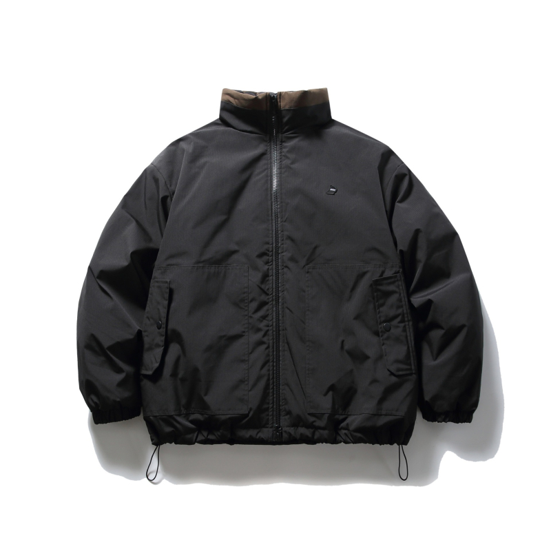 Wuhang Japán-stílusú laza vastag dzseki álló gallérral, cipzárral, 100% poliészter főanyag, téli 2023, férfi MY1196