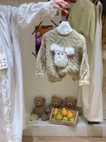 Pulover pentru copii în stil coreean, gros, guler rotund, mâneci lungi, pentru copii între 3 și 8 ani