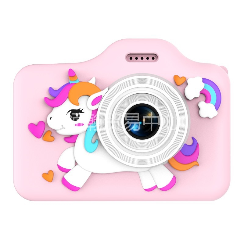 Ac02 Παιδική διπλής κάμερας μικρή ψηφιακή κάμερα με 2.0 ιντσών LCD, TF κάρτα, 4800–9600 pixel, ABS+TPU σώμα, διάρκεια μπαταρίας 1–3 ημέρες