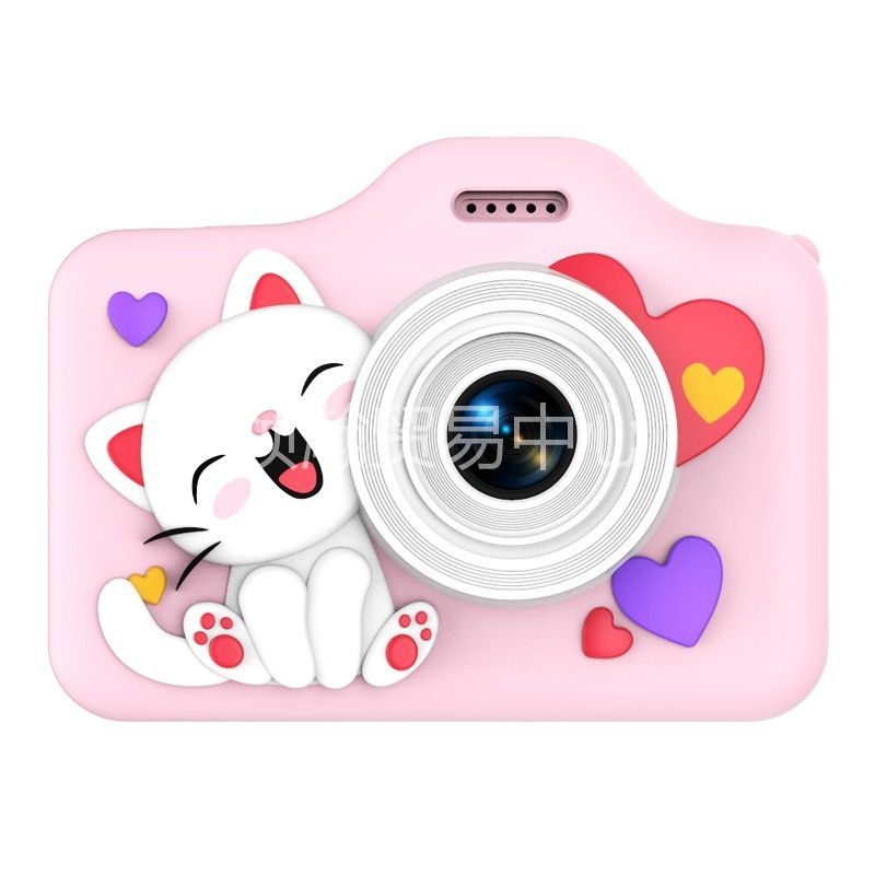 Ac02 Παιδική διπλής κάμερας μικρή ψηφιακή κάμερα με 2.0 ιντσών LCD, TF κάρτα, 4800–9600 pixel, ABS+TPU σώμα, διάρκεια μπαταρίας 1–3 ημέρες