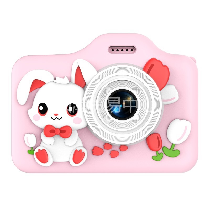 Ac02 Παιδική διπλής κάμερας μικρή ψηφιακή κάμερα με 2.0 ιντσών LCD, TF κάρτα, 4800–9600 pixel, ABS+TPU σώμα, διάρκεια μπαταρίας 1–3 ημέρες