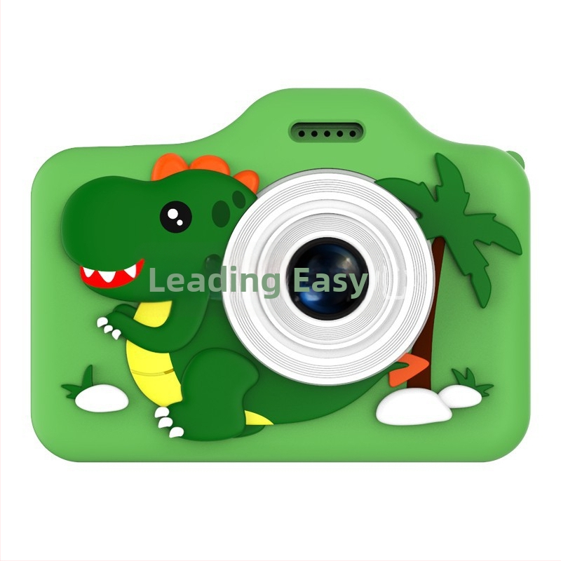 Ac02 Παιδική διπλής κάμερας μικρή ψηφιακή κάμερα με 2.0 ιντσών LCD, TF κάρτα, 4800–9600 pixel, ABS+TPU σώμα, διάρκεια μπαταρίας 1–3 ημέρες