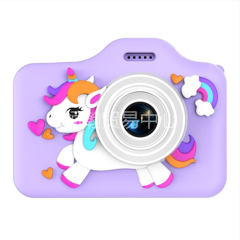 Ac02 Παιδική διπλής κάμερας μικρή ψηφιακή κάμερα με 2.0 ιντσών LCD, TF κάρτα, 4800–9600 pixel, ABS+TPU σώμα, διάρκεια μπαταρίας 1–3 ημέρες