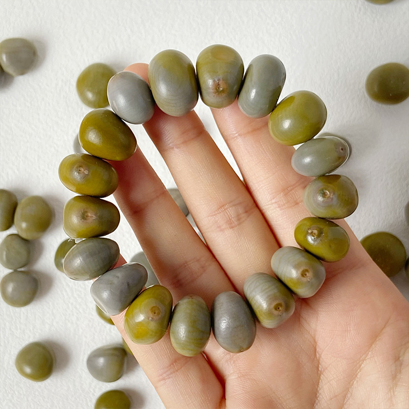 108 Bodhi perli za DIY narukvicu – prirodne, ručno izrađene, gravirane, polirane, moderan minimalistički stil