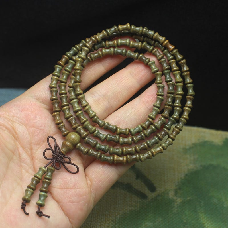 Fából készült Buddha gyöngyös karkötő, uniszex, vallási/totem stílus, 2025 nyári bemutató, kis sorozat