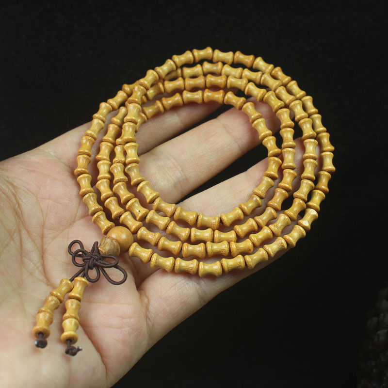 Fából készült Buddha gyöngyös karkötő, uniszex, vallási/totem stílus, 2025 nyári bemutató, kis sorozat