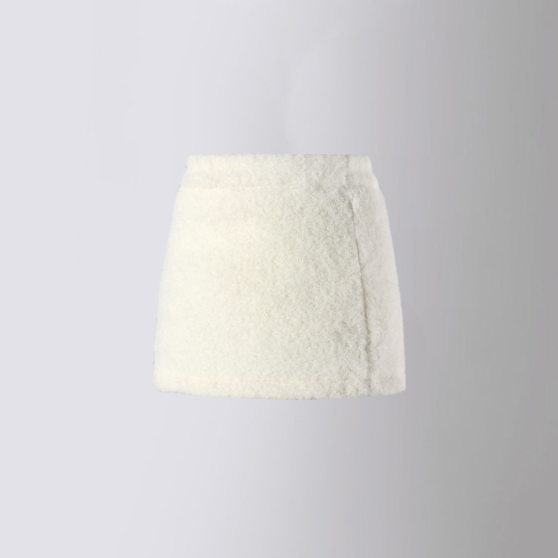 Koreai stílusú lányoknak, A-vonalú téli szoknya, pamut-keverék anyag, 80% poliészter, bélés pamut, 8 éves kortól