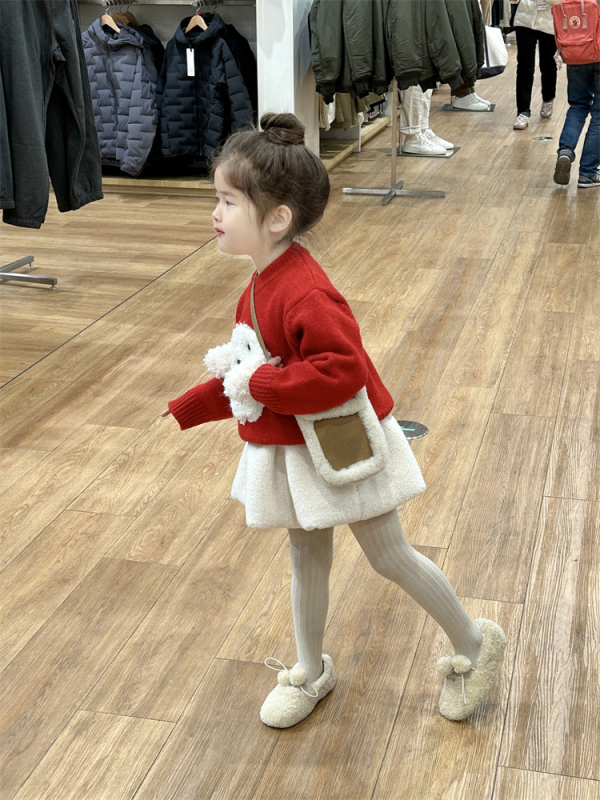 Koreai stílusú gyerek pulóver, kerek nyakú, hosszú ujjú, 3–8 éveseknek