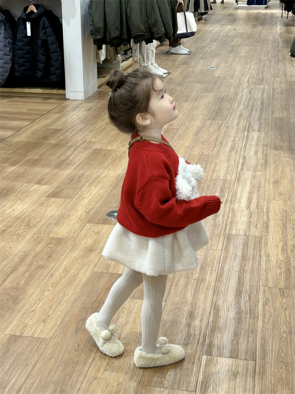 Koreai stílusú gyerek pulóver, kerek nyakú, hosszú ujjú, 3–8 éveseknek