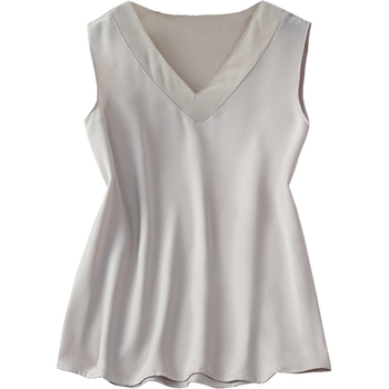 Top din satin pentru femei — stil pulover, tub drept, fără bretele, model Solid, poliester 95%+