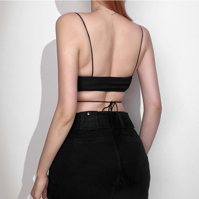 Top cu bretele sling, croială Slim, ultra- scurt (≤40 cm), imprimeu animal, poliester 95%+