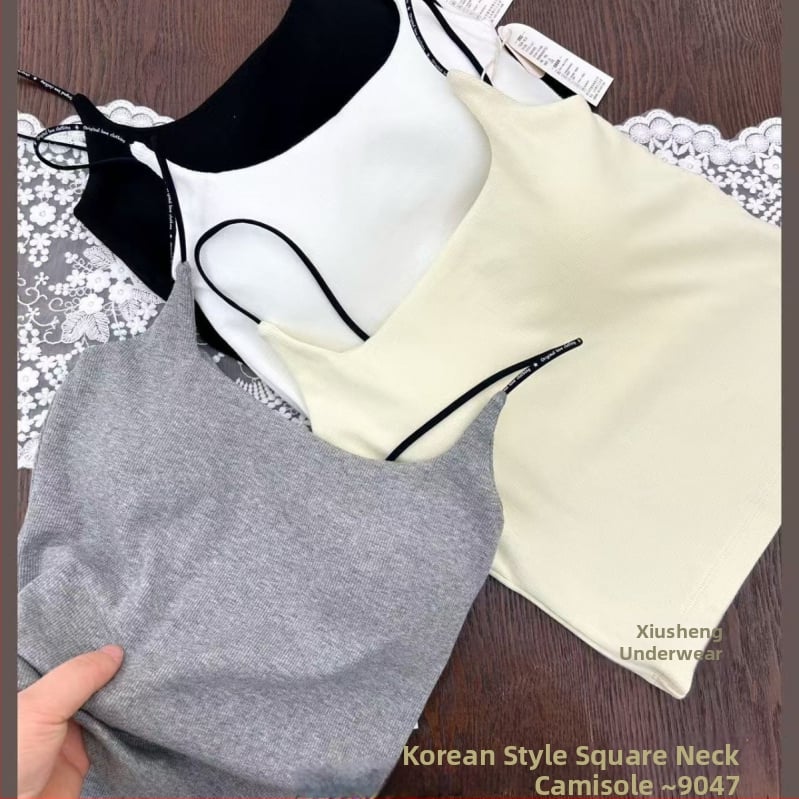 Kamizola s kvadratným výstrihom, bavlna, stredná hmotnosť 181–200 g/m², jar 2025 uvedenie na trh