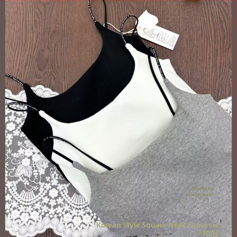 Kamizola s kvadratným výstrihom, bavlna, stredná hmotnosť 181–200 g/m², jar 2025 uvedenie na trh