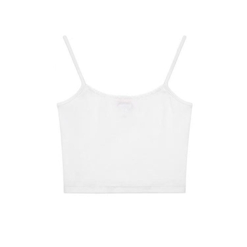 Kratki top s ugrađenim camisolom – Tip struka, Elegantni gradski stil, Ljeto 2025, Pamuk-Poliester 95%+, Bez elastana
