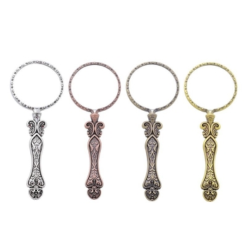 Ретро увеличително стъкло с леща с висока резолюция, преносимо и ръчно за четене