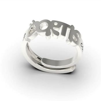 Inel Cortis – inel geometric din cupru, placare electro, unisex, podoabă pentru mână, lansare primăvara 2025