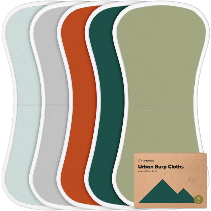 Prosop pentru eructații la bebeluși și șervet pentru bebeluși, din bumbac, absorbant, unisex, pentru 0–3 ani, modele: dungi, carouri, uni, desene animate, buline — Siguranță Clasa A