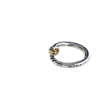 Ainira меден геометричен отворен пръстен за жени, електроплакиран (мед • геометричен дизайн • отворен пръстен • електроплакиран • за жени)